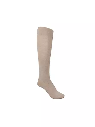 HUDSON | Stutzen RELAX COTTON Beigemel | dunkelblau