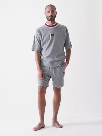 HUGO |  Loungewear Shorts JAXON | hellgrau