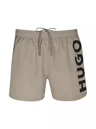 HUGO | Badeshorts ABAS | braun