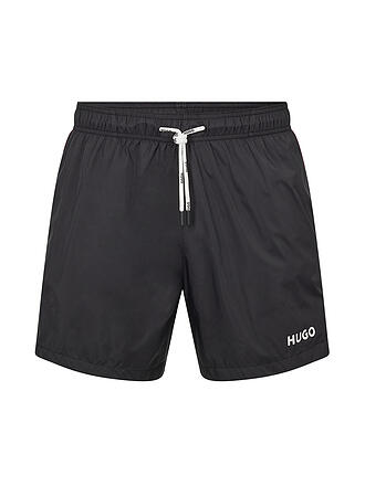 HUGO | Badeshorts HAITI | rot