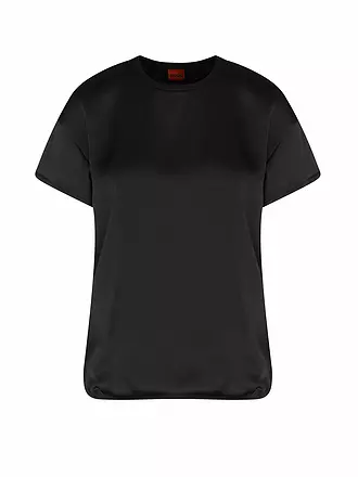 HUGO | Blusenshirt SMART CREW | schwarz