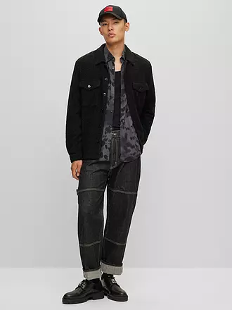 HUGO | Hemd Casual Slim Fit DALMO | grau