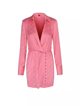 HUGO | Hemdblusenkleid KAMAIKE | pink