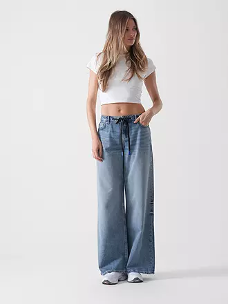 HUGO | Jeans Wide Leg GOBANA_B | blau