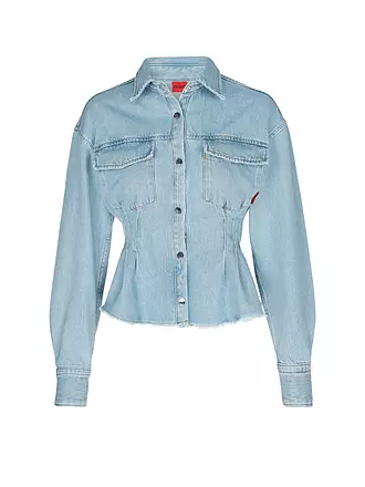 HUGO | Jeansbluse ESTELLY | blau