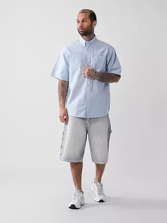 HUGO | Jeansshorts AMAN | hellblau