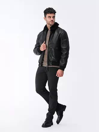 HUGO | Lederjacke LADAMUS | 