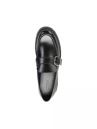 HUGO | Loafers KRIS | schwarz