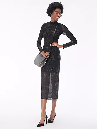 HUGO | Midikleid NASUSE | schwarz