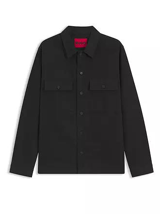 HUGO | Overshirt EPOLDO | schwarz
