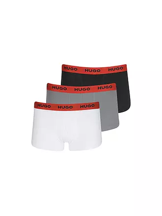 HUGO | Pants 3er Pkg schwarz grau weiß | 