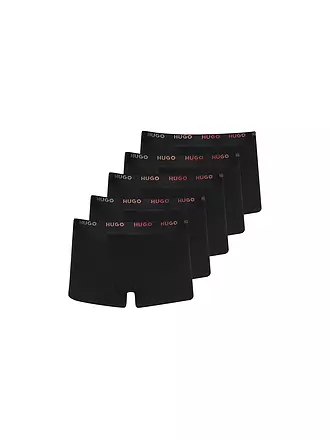 HUGO | Pants 5er Pkg. RAINBOW  black | 