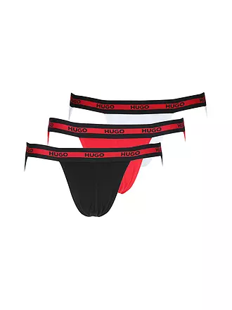 HUGO | Pants JOCKSTR 3-er Pkg. bright red | rot