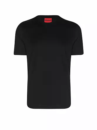 HUGO | T-Shirt DIMERSTEE | schwarz