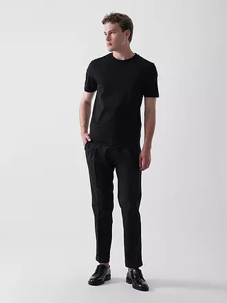 HUGO | T-Shirt DIMERSTEE | schwarz