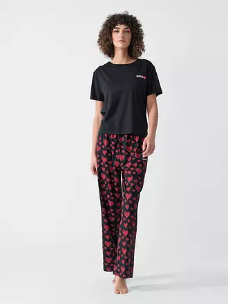HUGO | T-Shirt NIKKA | schwarz