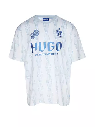 HUGO | T-Shirt NOTBAL | weiss