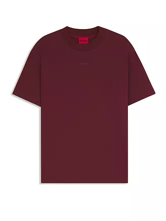 HUGO | T-Shirt | dunkelrot