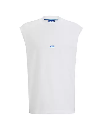 HUGO | Tanktop NAVERTZ | weiss