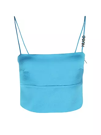 HUGO | Top Cropped Fit CAMURA | blau