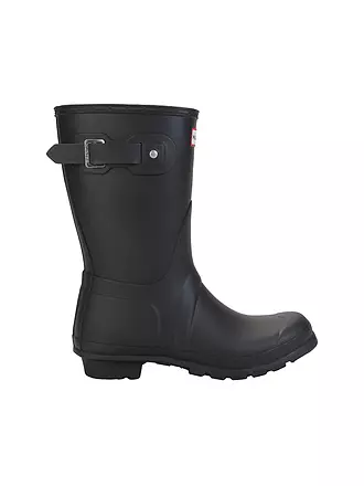 HUNTER BOOT | Gummistiefel ORIGINAL SHORT BOOT | schwarz