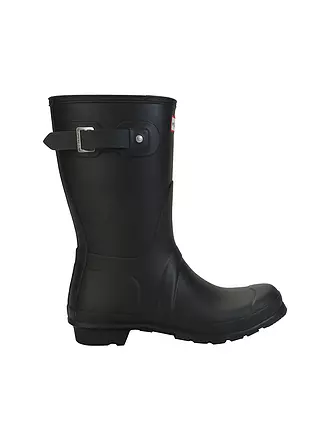 HUNTER BOOT | Gummistiefel ORIGINAL SHORT BOOT | schwarz