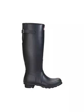 HUNTER BOOT | Gummistiefel ORIGINAL TALL BACK ADJUSTABLE | schwarz