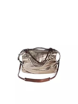 INA KENT | Ledertasche - Henkeltasche DELA EDEN ED. 1 | gold