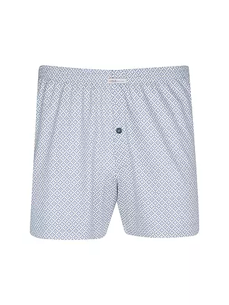 ISA | Boxershorts blau bedr. | blau