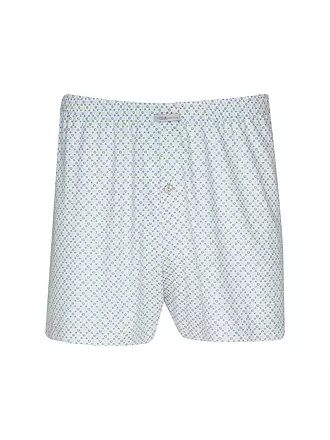 ISA | Boxershorts blau bedruckt | blau