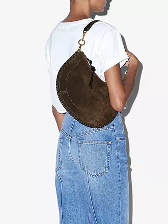 ISABEL MARANT | Ledertasche - Umhängetasche OSKAN | braun
