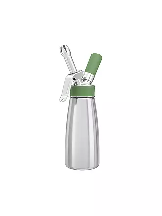 ISI | Sahnebereiter GREEN WHIP ECO 0,5l Edelstahl / Gruen | silber