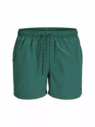 JACK & JONES | Badeshorts JPSTMAUI JJSWIM | dunkelgrün