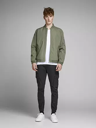 JACK & JONES | Cargohose JPSTPAUL | schwarz