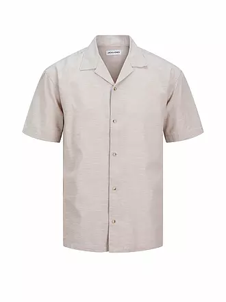 JACK & JONES | Hemd Regular Fit JJESUMMER RESORT | beige