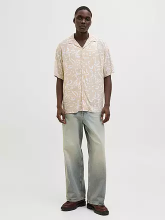 JACK & JONES | Hemd Regular Fit JJJEFF MONOCHROME | beige