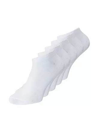 JACK & JONES | Herrensocken 5er Pkg JACDONGO white | schwarz