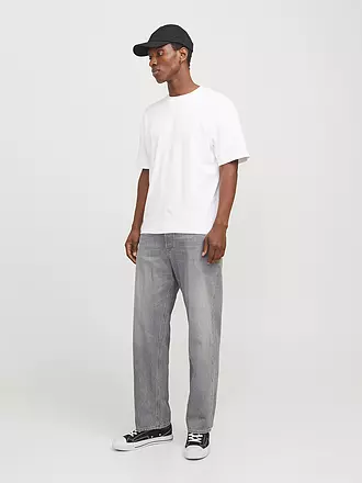 JACK & JONES | Jeans Baggy Fit JJIEDDIE JJIORIGINAL | grau