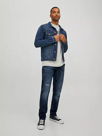 JACK & JONES | Jeans Slim Fit JJIGLENN | dunkelblau