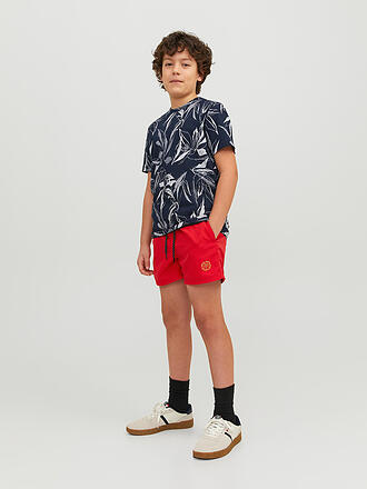 JACK & JONES | Jungen Badeshorts JPSTFIJI | rot