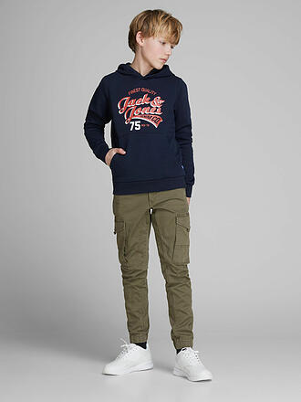 JACK & JONES | Jungen Cargohose JJIPAUL | olive