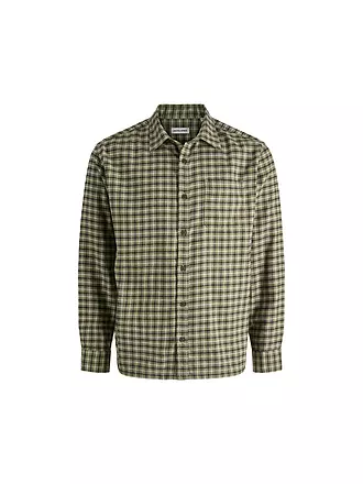 JACK & JONES | Jungen Hemd JJJAMES | olive