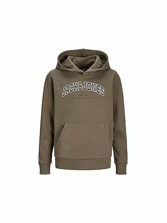 JACK & JONES | Jungen Kapuzensweater - Hoodie JJECALEB | hellgrün