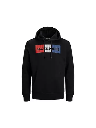 JACK & JONES | Jungen Kapuzensweater - Hoodie JJECORP | schwarz
