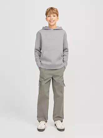 JACK & JONES | Jungen Kapuzensweater - Hoodie JJESTAR JJ | grau
