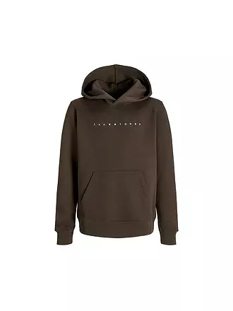 JACK & JONES | Jungen Kapuzensweater - Hoodie JJESTAR JJ | dunkelgrün