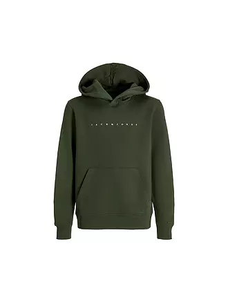JACK & JONES | Jungen Kapuzensweater - Hoodie JJESTAR JJ | grau