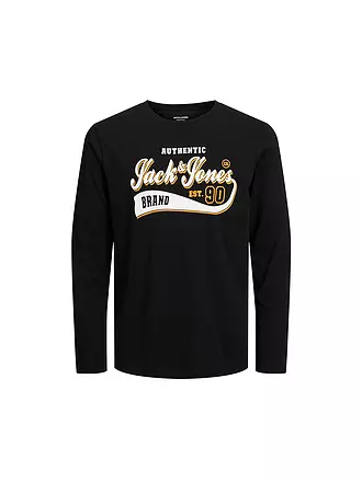 JACK & JONES | Jungen Langarmshirt JJELOGO | schwarz