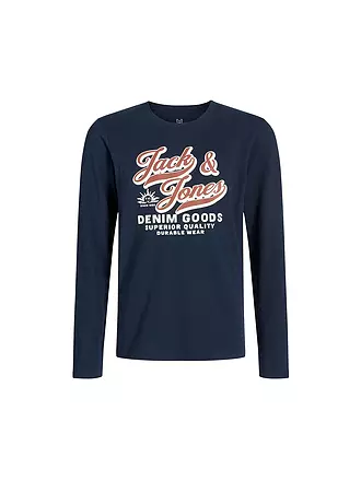 JACK & JONES | Jungen Langarmshirt JJELOGO | blau