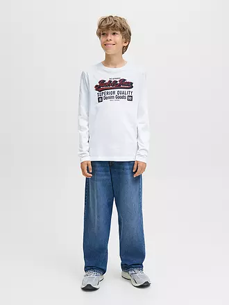 JACK & JONES | Jungen Langarmshirt JJELOGO | dunkelblau